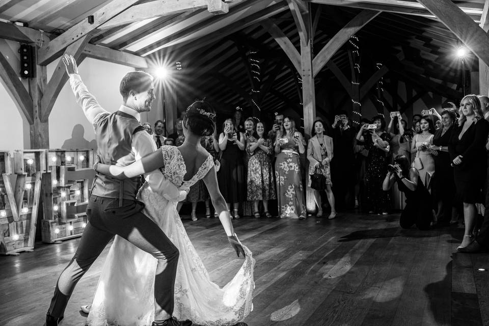 Dodford Manor first Dance