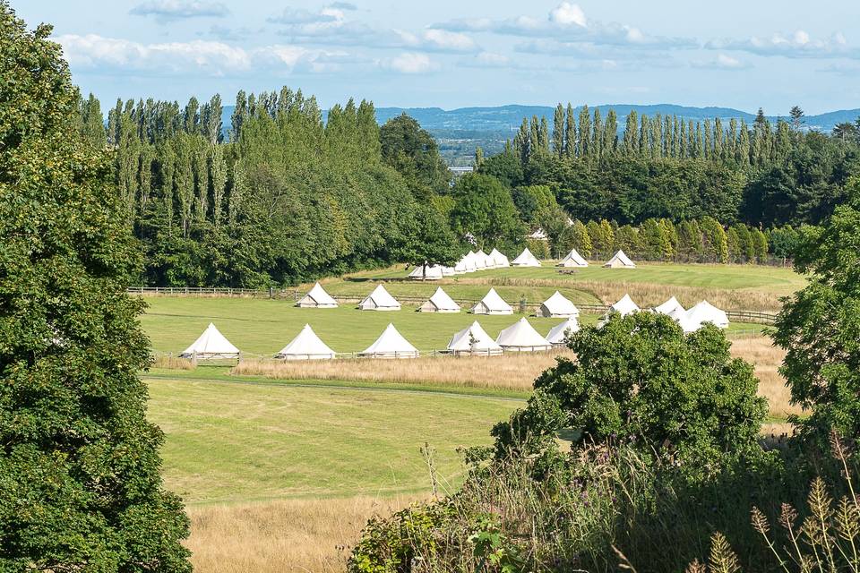 Glamping village