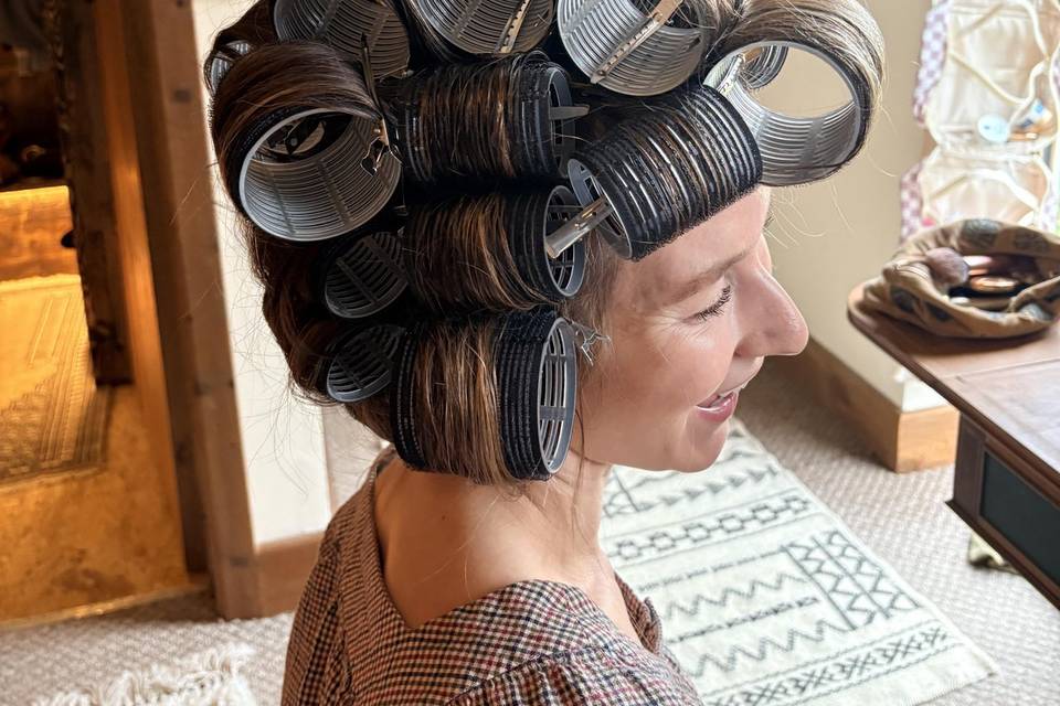 A lovely bouncy blow dry