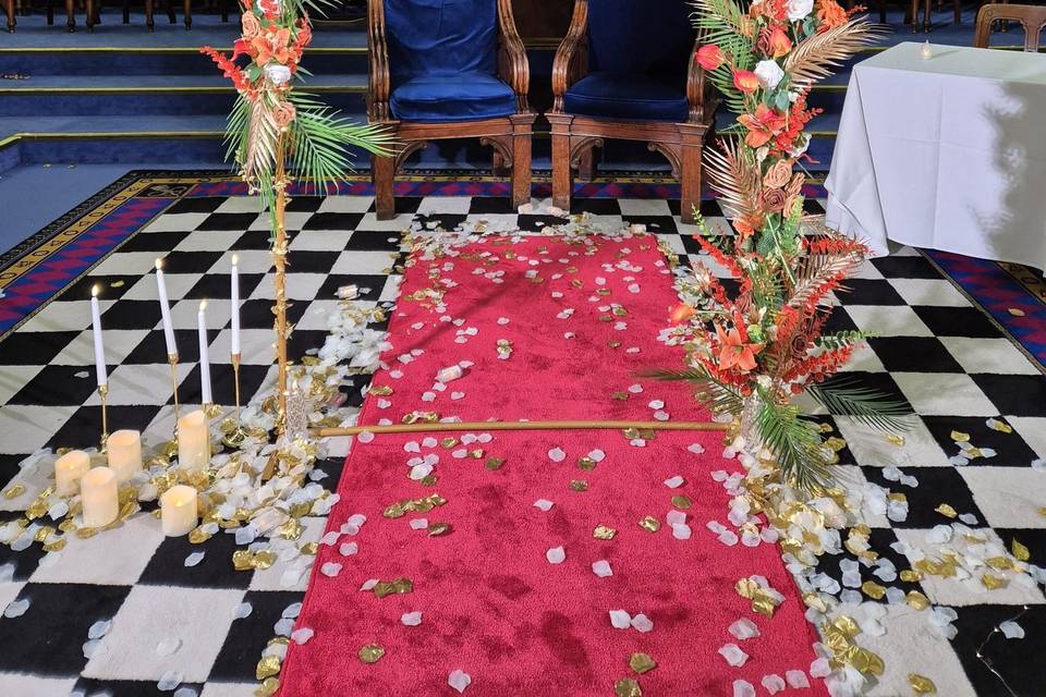Quirky ceremony venue