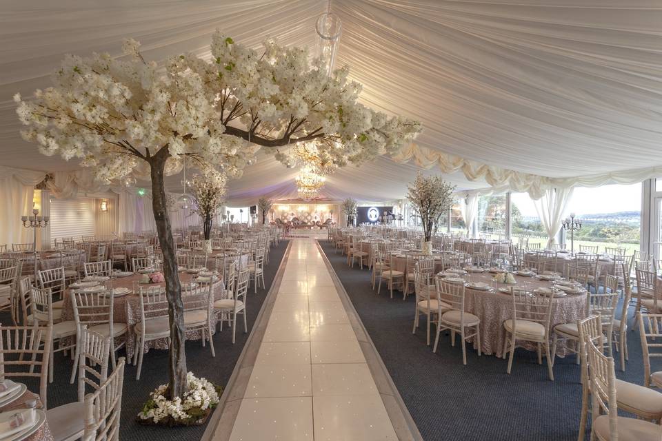 Asian Wedding in The Orchard Marquee