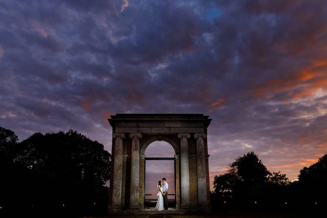 Tendring Hall Estate Portico