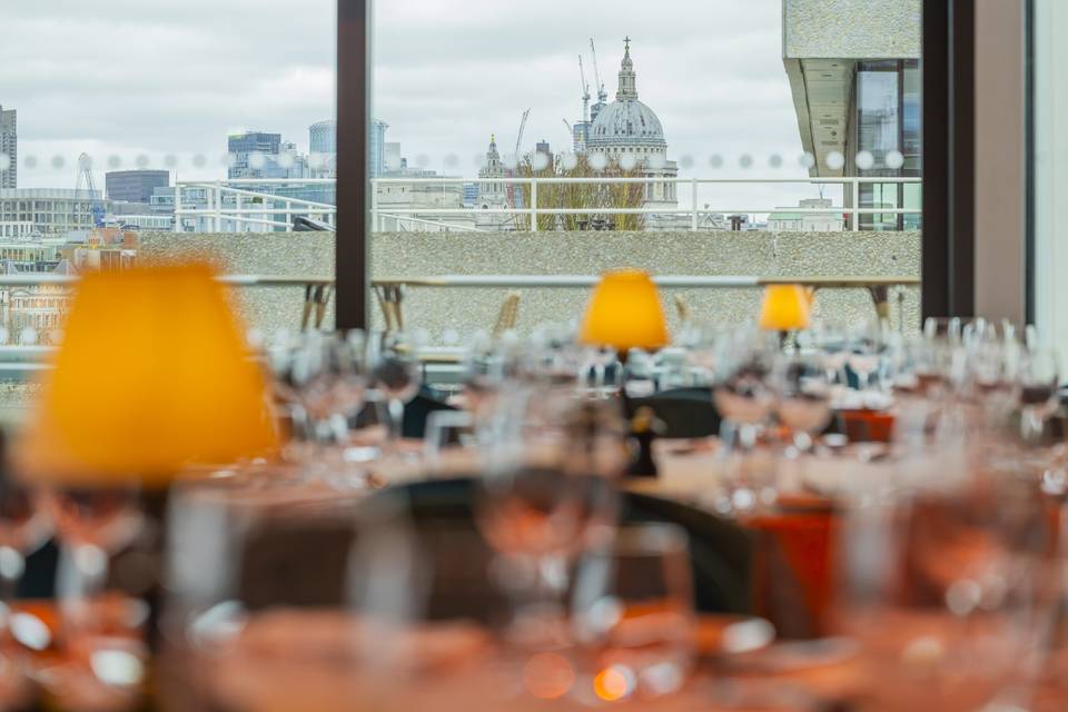 Table decor and view