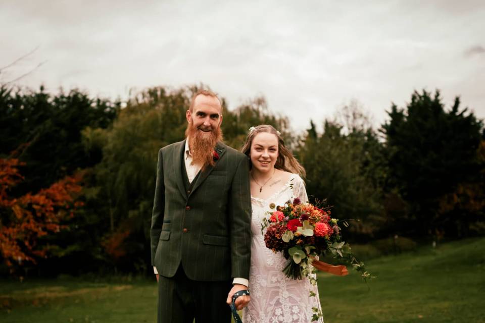 Flora & her pawrents