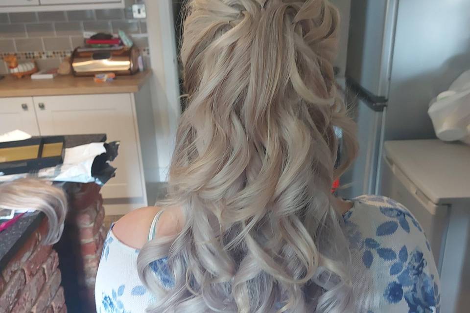 Bridal hair