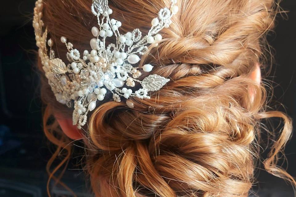 Bridal hair