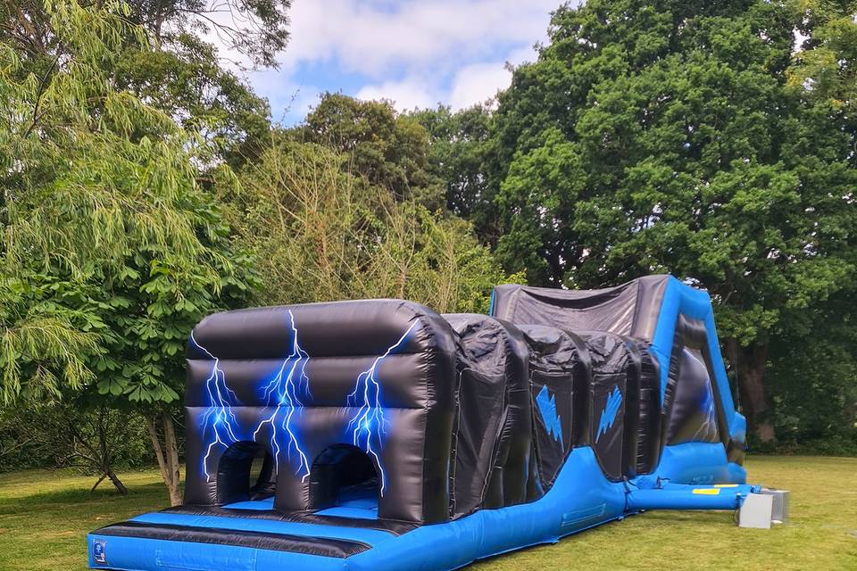 Inflatable obstacle course