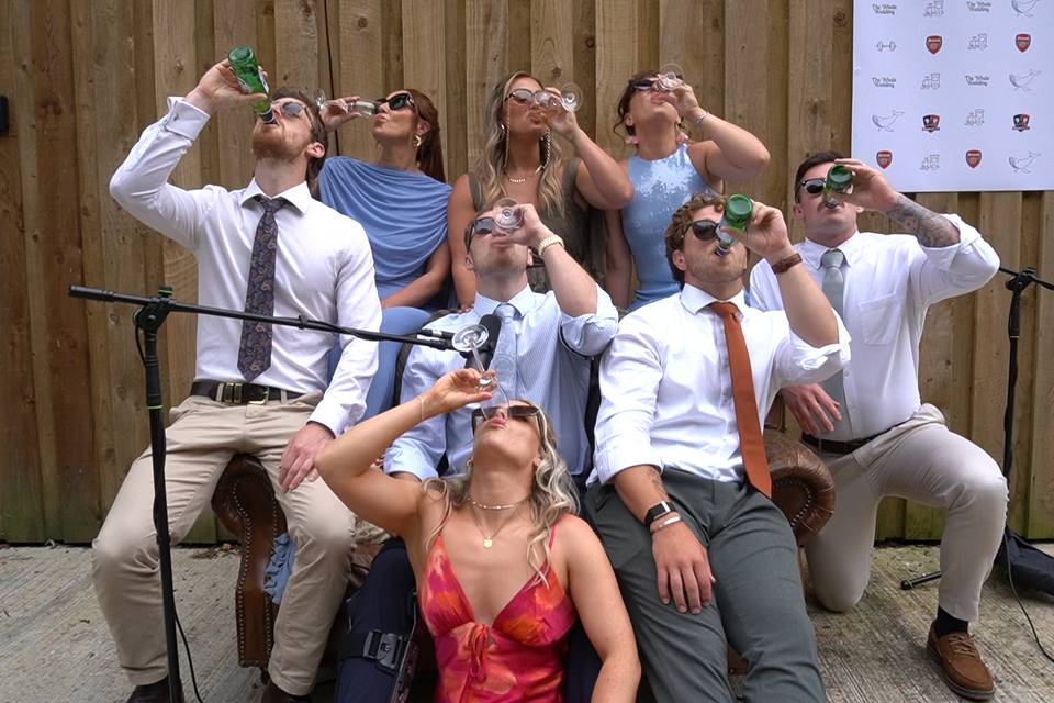 Whole table toast