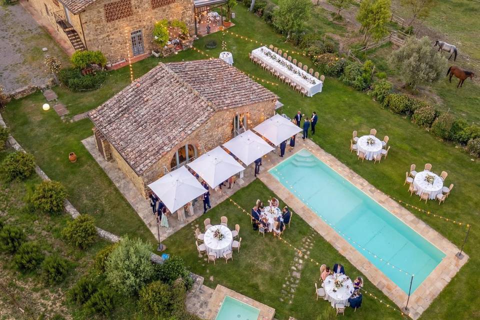 Matrimonio nel Chianti