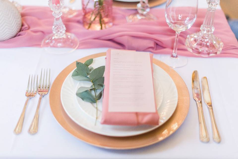 Blush Place Setting