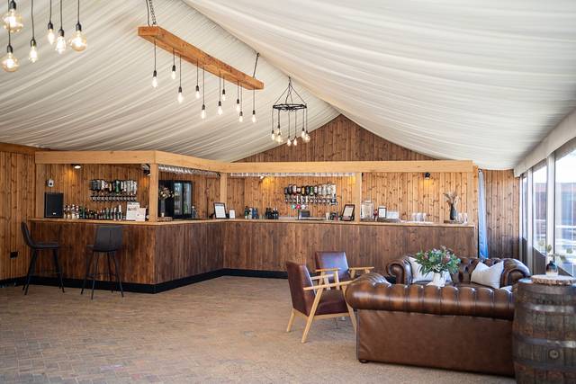 Courtyard bar