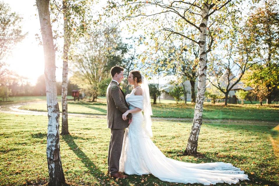 Bride and groom