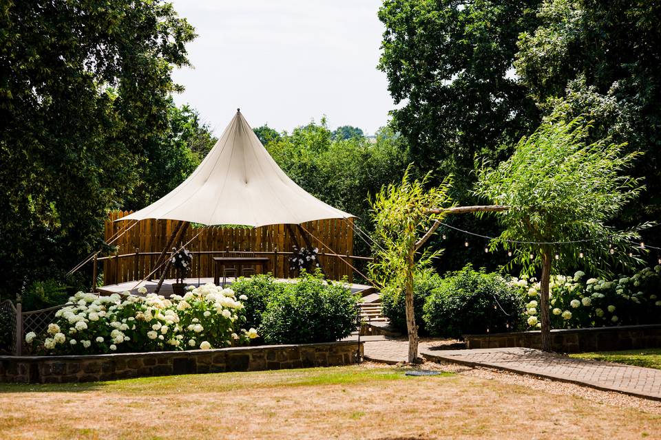 The Paddock - outdoor ceremony