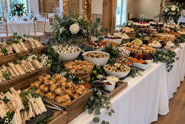 100 person buffet example