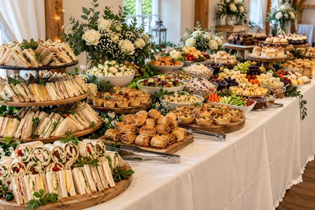50 person buffet example