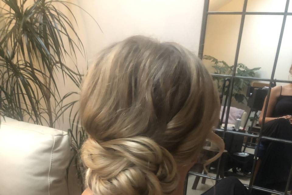 Braided Large Low Bun