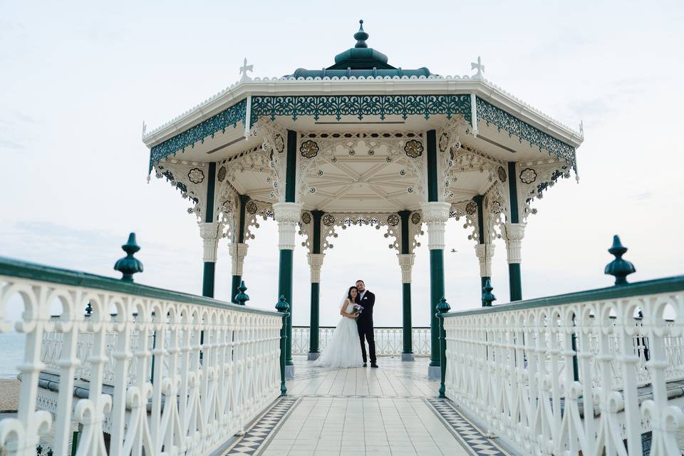 Newlywed in Brighton