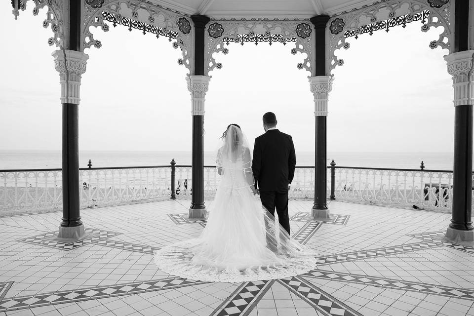 Newlywed in Brighton