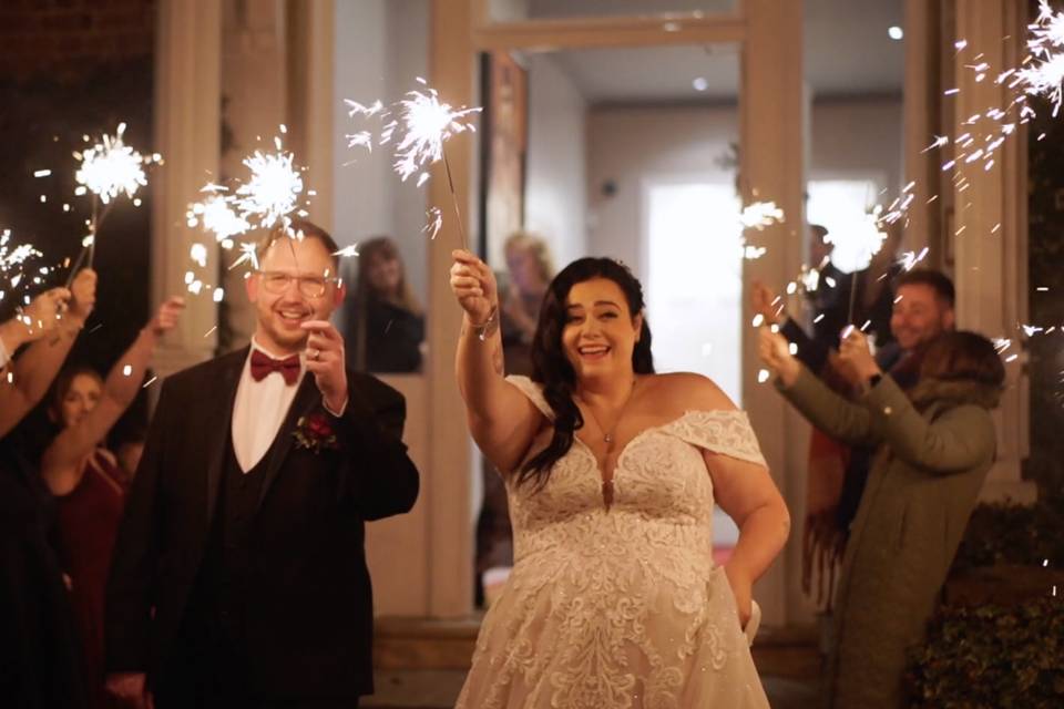 Sparklers fun