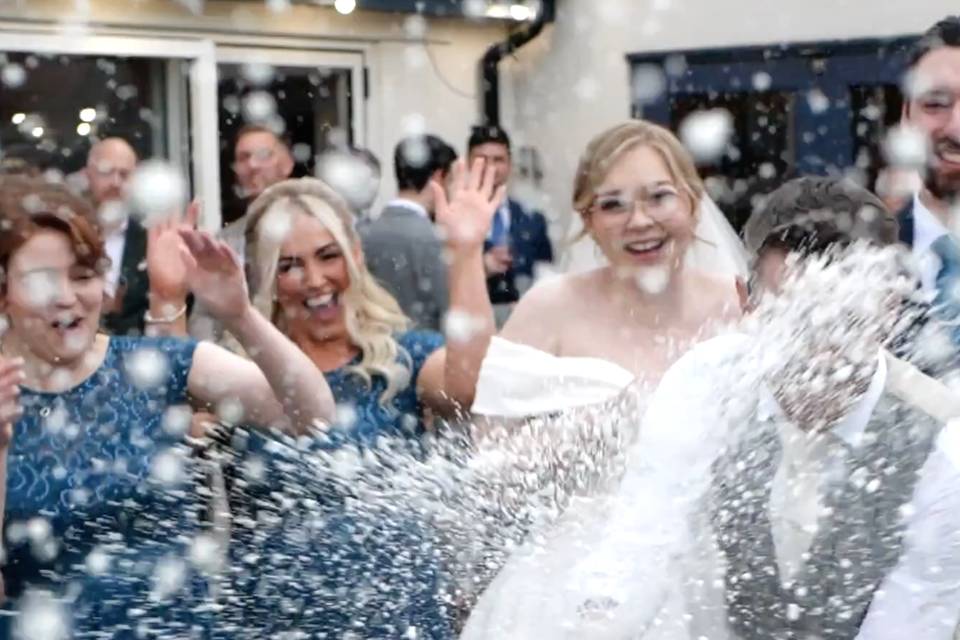 Best champagne spray yet?