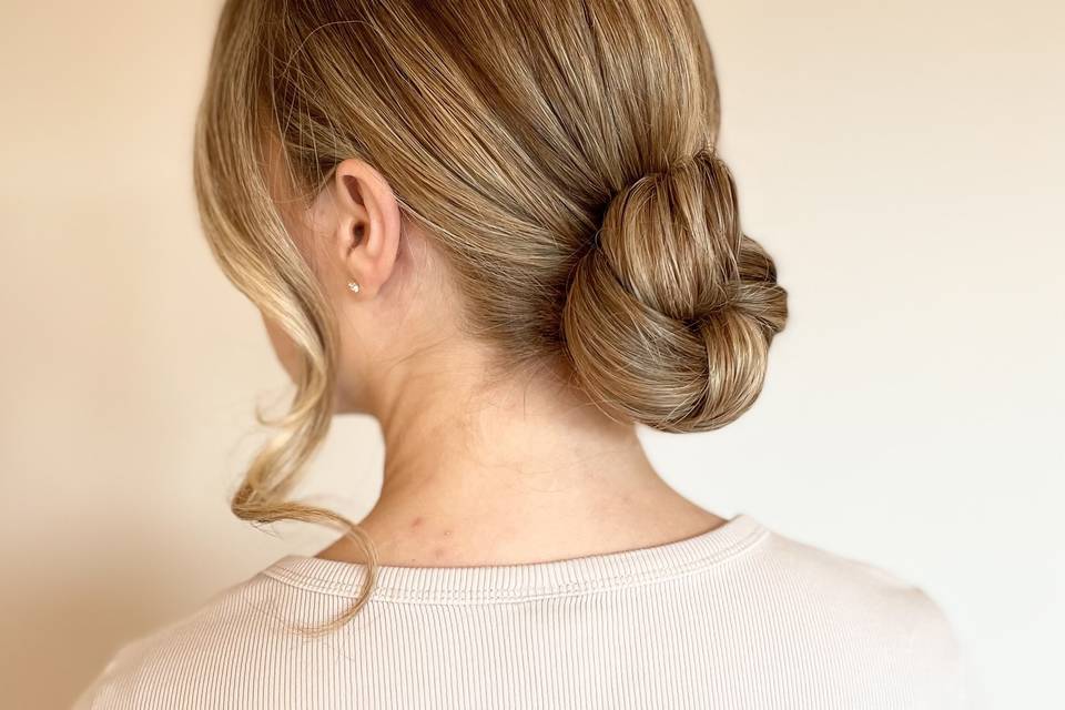 Low bun