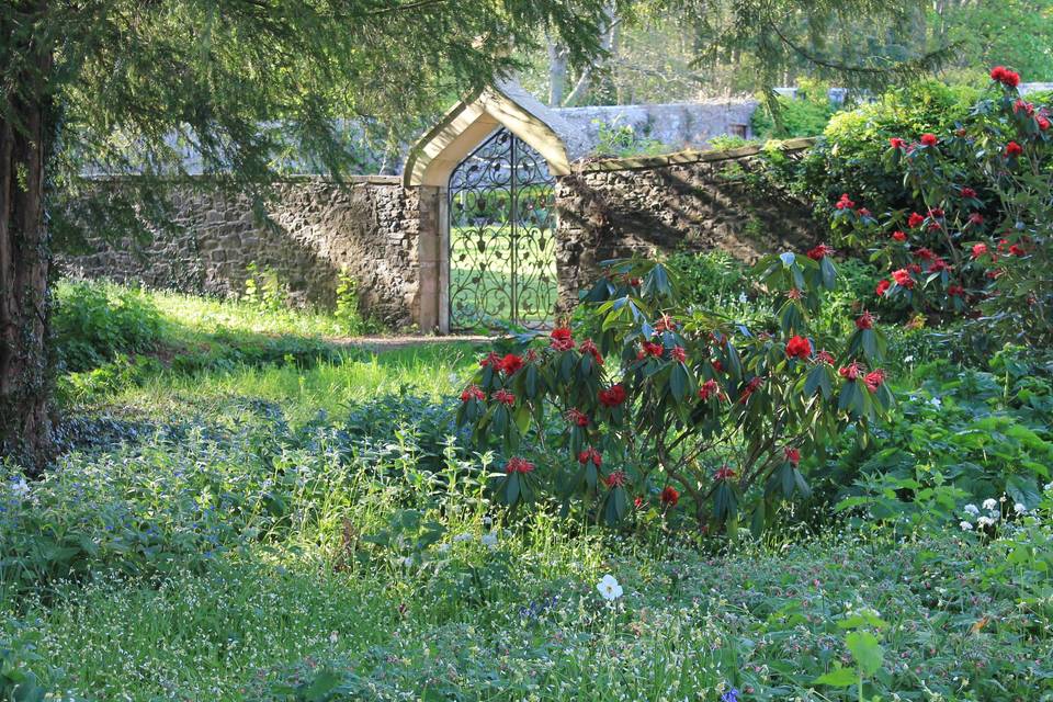 Bottom walled garden