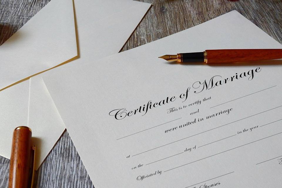 Marriage Certificate
