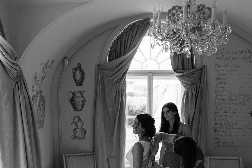 Luxury castle wedding