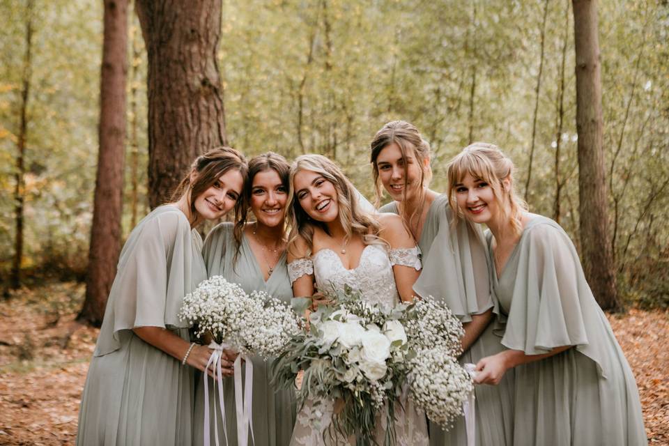 Bridesmaid portraits