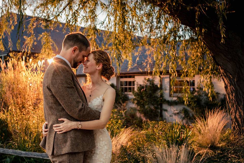 Relaxed couple portraits