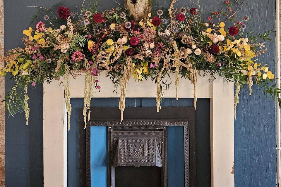 Craggan Room fireplace