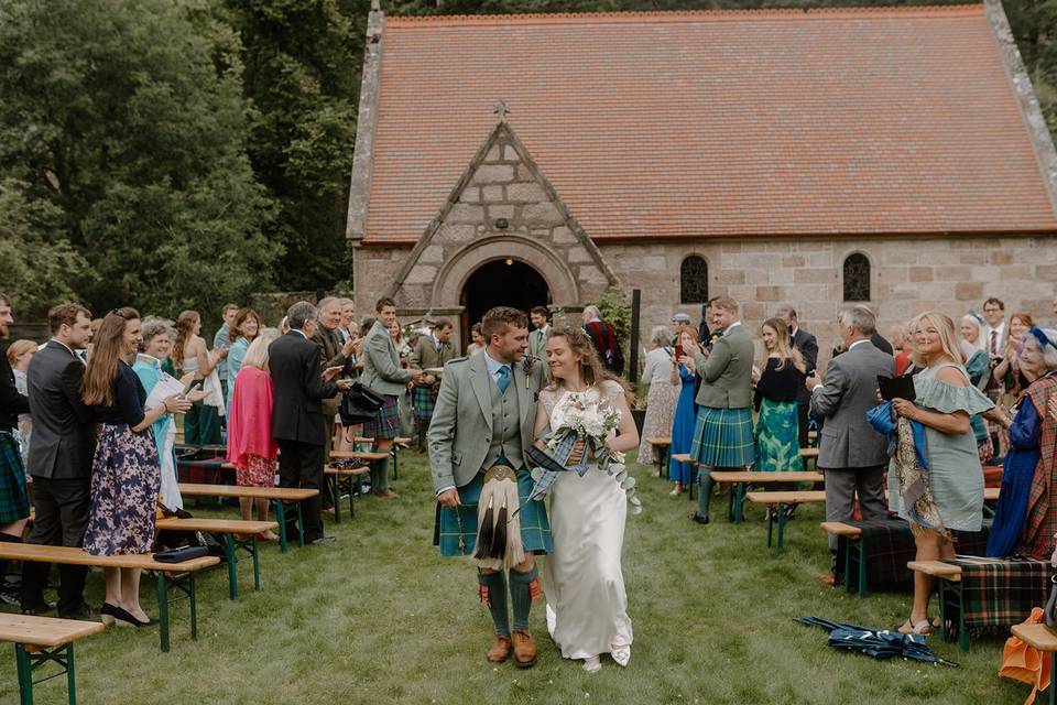 Outside ceremony