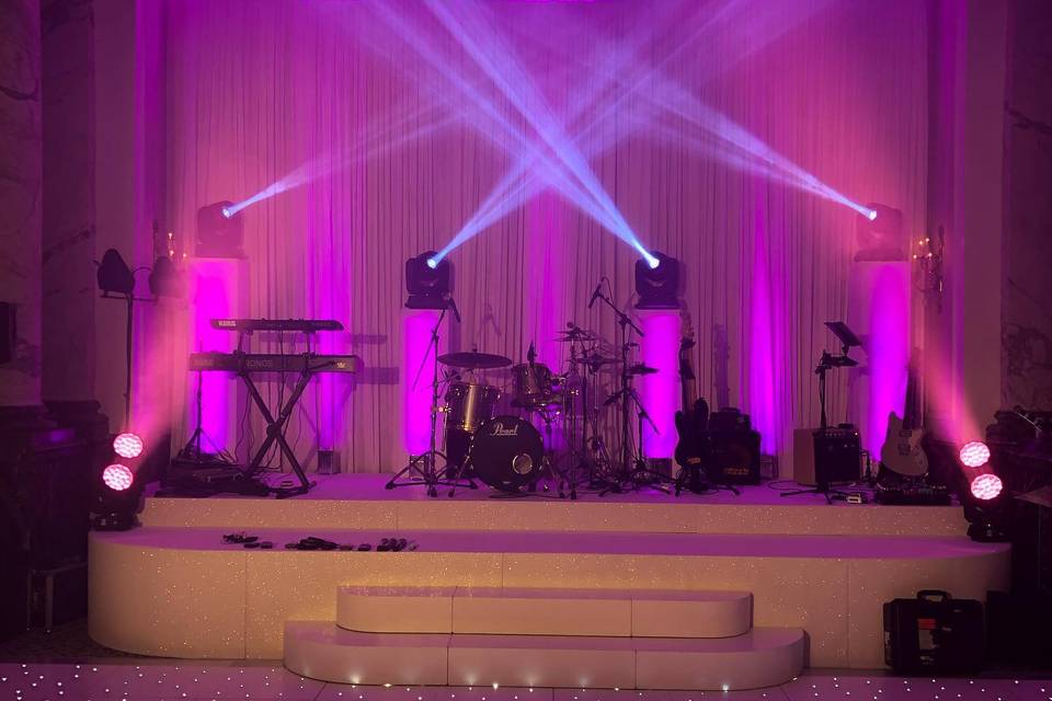 Staging, Lighting, Dance Floor