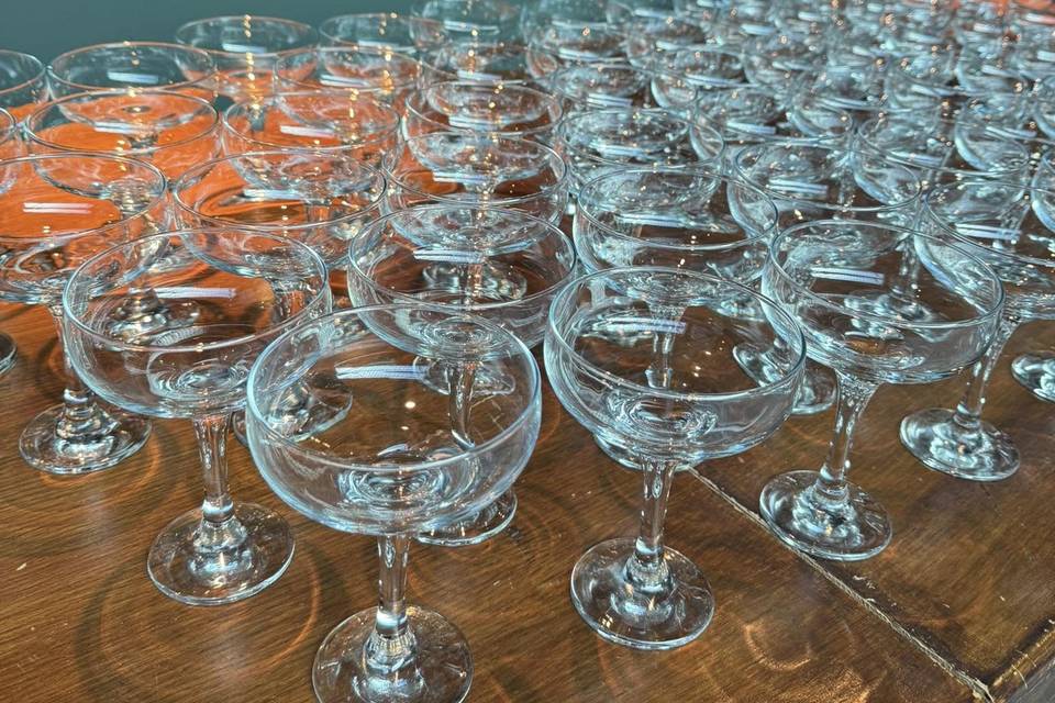 Champagne Coupes