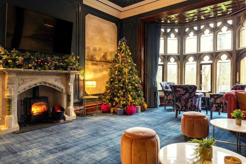 The Lounge at Christmas