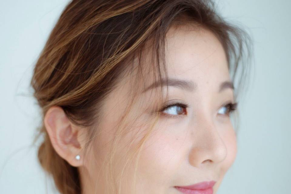 Korean style makeup