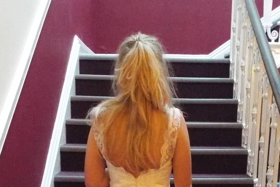 Back of grace karin dress