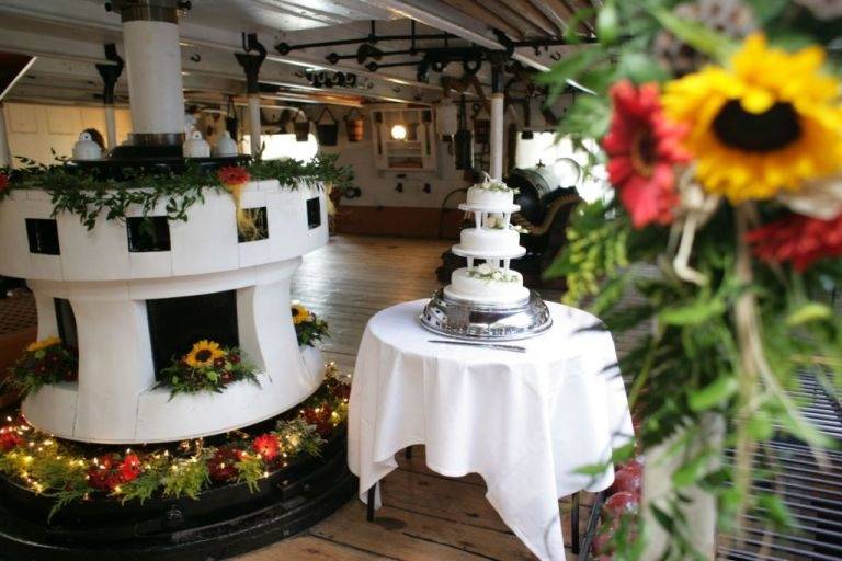 HMS Warrior Wedding