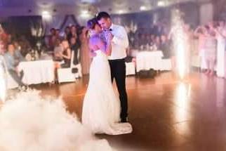 Wedding dance fountains