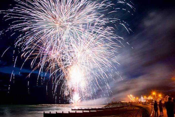 Wedding Fireworks North Wales