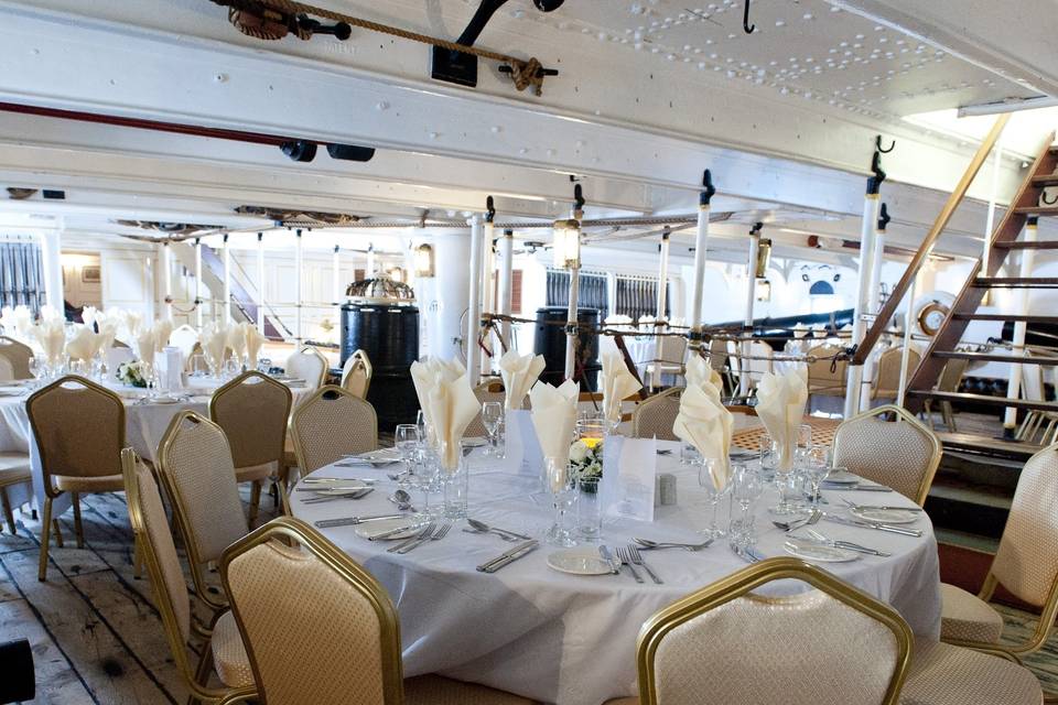 Half Deck Wedding Breakfast