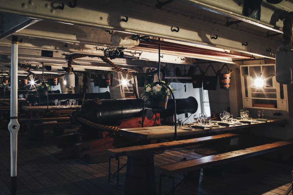 HMS Warrior Dinner