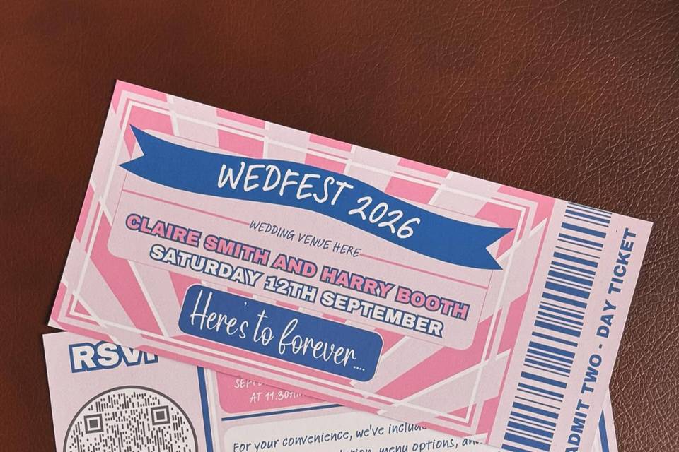 Festive Style Invite