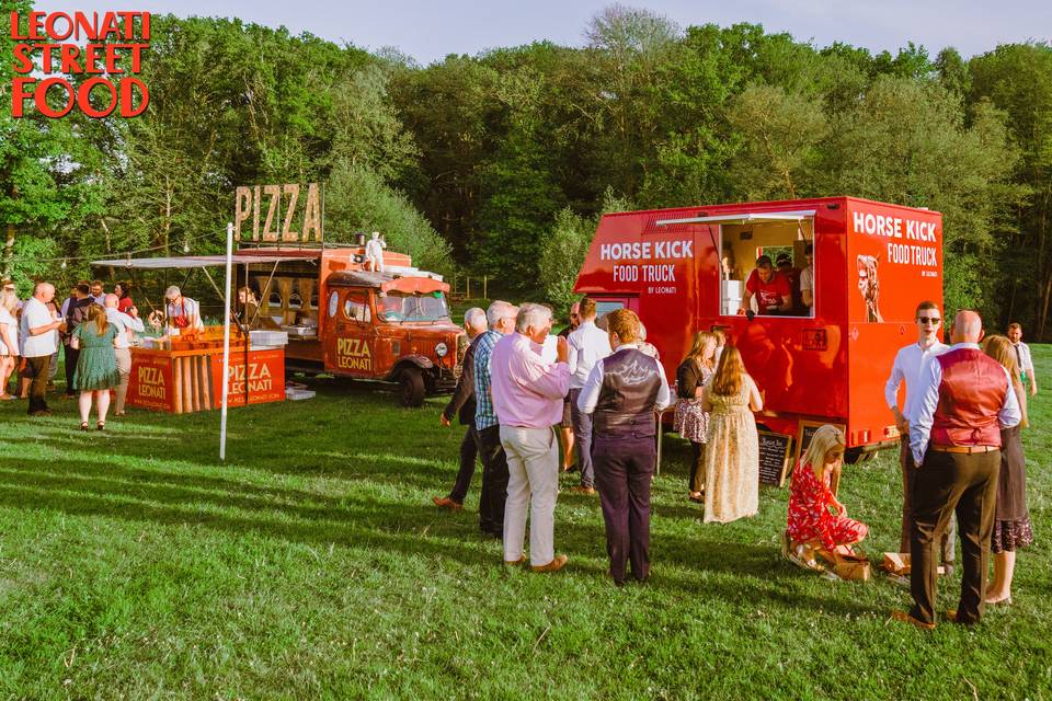 Festival wedding catering