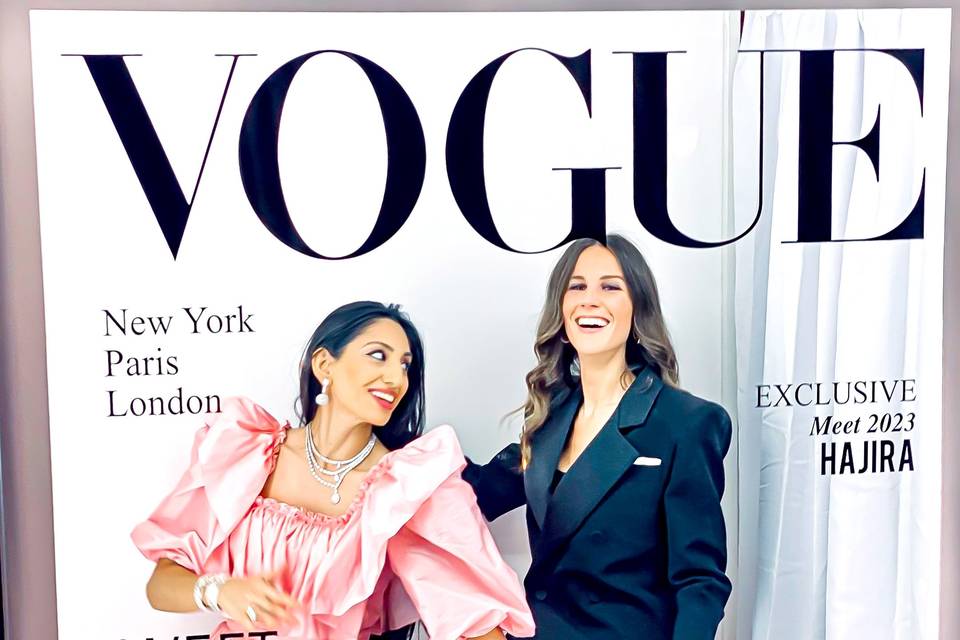 Vogue Magazine Cover Booth