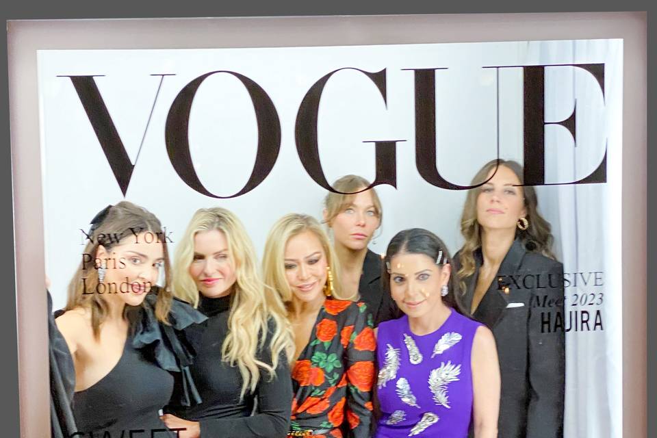 Vogue Magazine Cover Booth