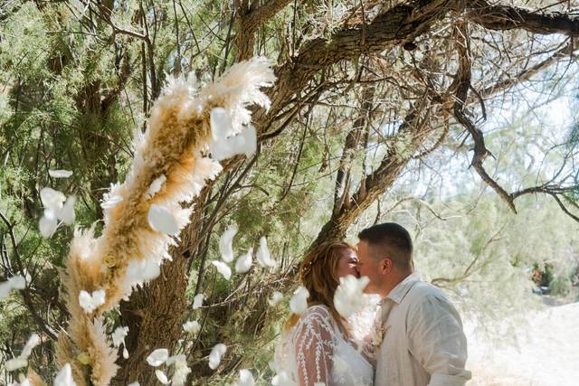 Boho Beach Wedding in Crete