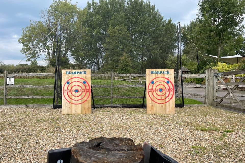 BearPack Axe Throwing