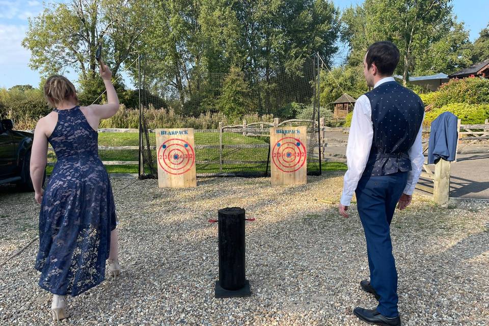 BearPack Axe Throwing