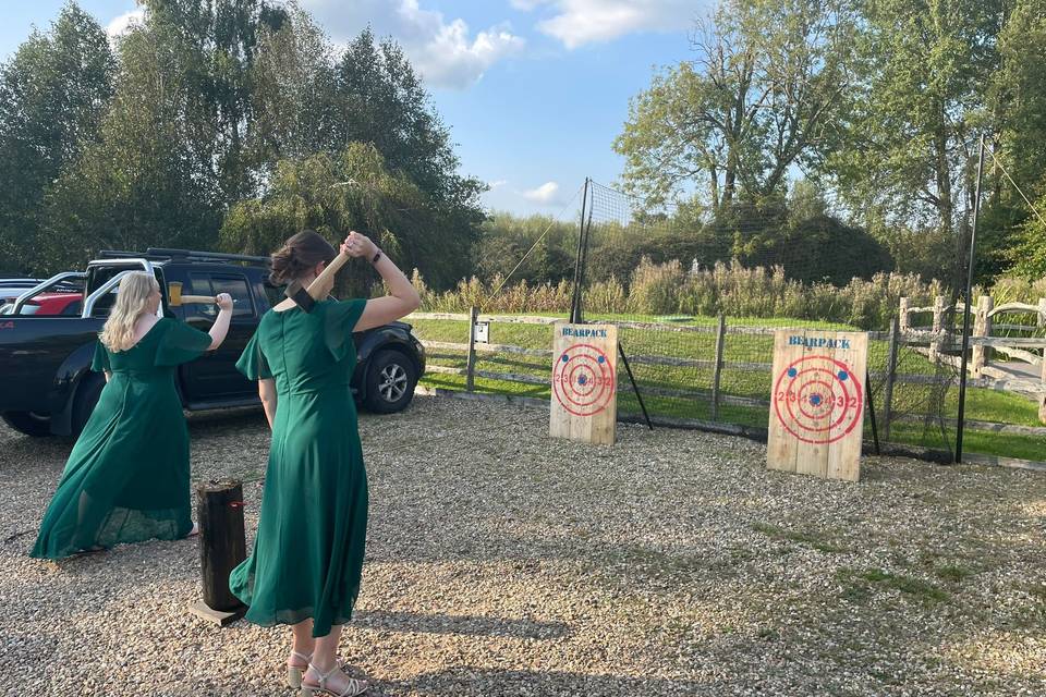 BearPack Axe Throwing